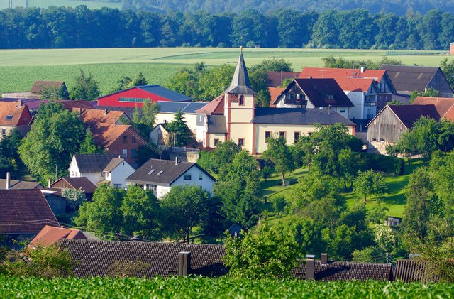 Heppdiel im Bayerischen Odenwald, Landkreis Miltenberg, feierte sein135-jähriges Feuerwehrfest am 17.  / 18. Juni 2017.