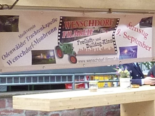 WENSCHDORF FILMREIF Freiluft- und Bulldog-Kino am 9. September 2017