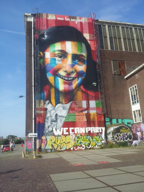 gesehen irgendwo in Amsterdam - nicht das Anne-Frank-Haus...