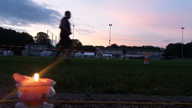 Bis in die frühen Morgenstunden ... und sie laufen immer noch.