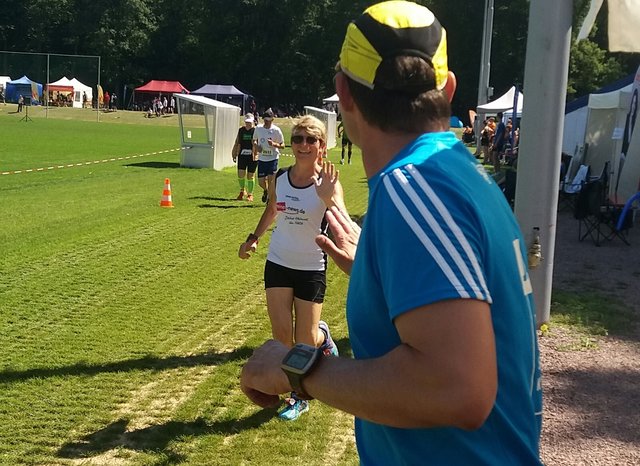 Abklatsch für die nächste Runde.