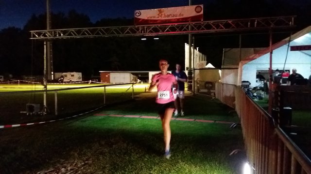Daniela – unsere Läuferin der Nacht.