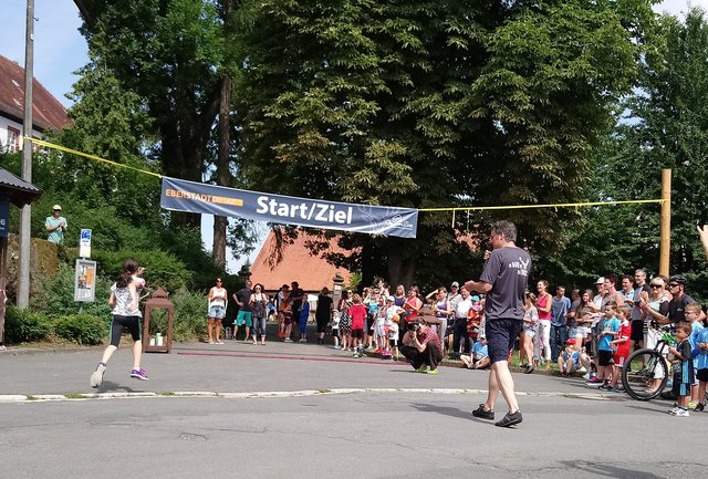 Ab ins Ziel - Kinderlauf in Eberstadt