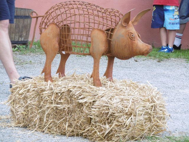 Maskottchen zum "Schweinsgalopp von Eberstadt"