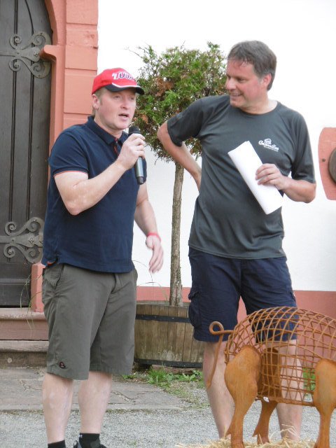 Special Guest Joey Kelly mit Organisator Marc Hofmann