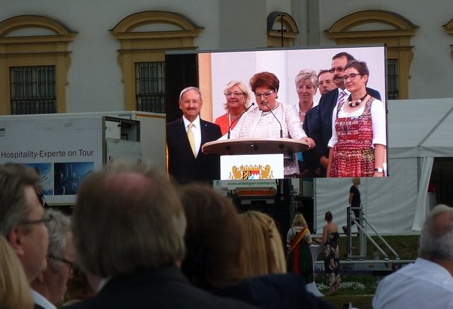 Ansprache der Landtagspräsidentin Barbara Stamm.