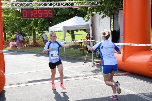 12. Wika Lauf 2017 - Staffel Marathon -Super Wetter - Super Event