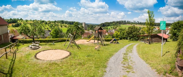 Die Freizeitanlage in Volkersbrunn ist zum Spielen und Feiern bestens geeignet. | Foto: Gemeinde Leidersbach