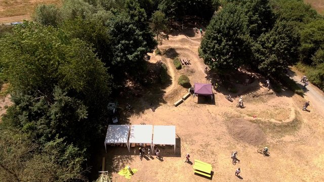Blick auf den neuen Pumptrack in Niedernberg. | Foto: Gemeinde Niedernberg