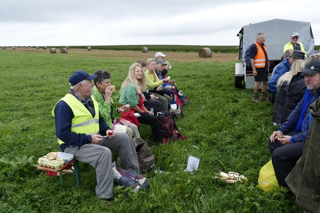 Gute Laune, trotz mäßigem Wetter!