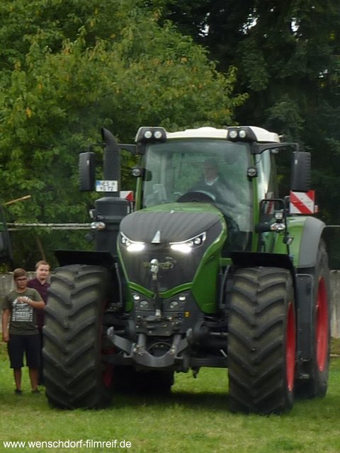 Fendt 1000 Vario 1046 beim Bulldog-Kino in Wenschdorf am 9. September 2017