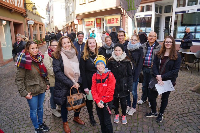 Angeleitet durch Schauspielerinnen und Schauspieler lösten Besuchergruppen wie bei einer Stadt-Rallye oder "Schnitzeljagd"  verschiedene Aufgaben und lernten die Anliegen des Reformators mit allen Sinnen zu begreifen.