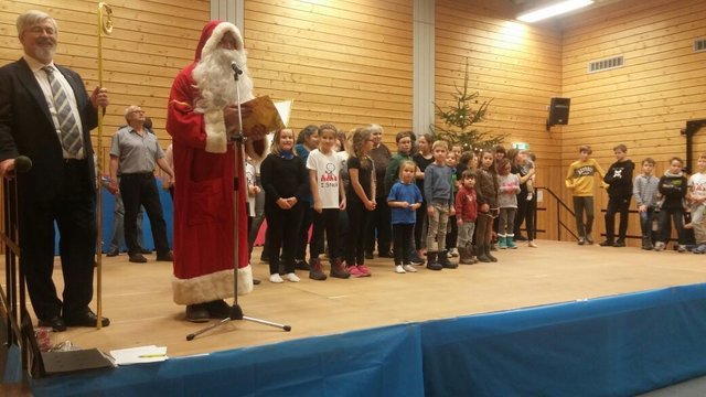 der Nikolaus kam auch.....