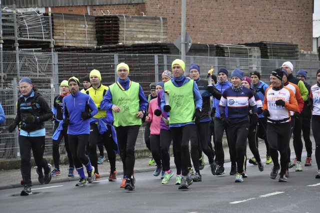 Friedenslichtlauf 2017 von Mainaschaff nach Trennfurt