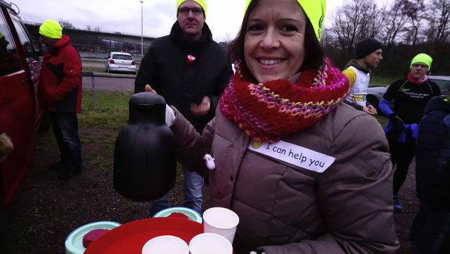 Friedenslichtlauf 2017 von Mainaschaff nach Trennfurt
