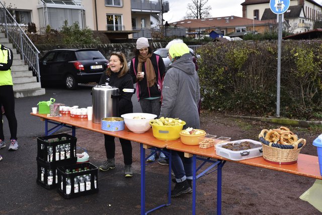 Friedenslichtlauf 2017 von Mainaschaff nach Trennfurt