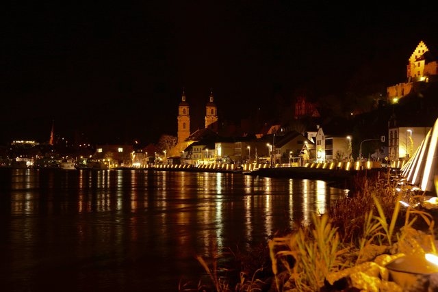 Nächtliches Miltenberg am 17.01.2018