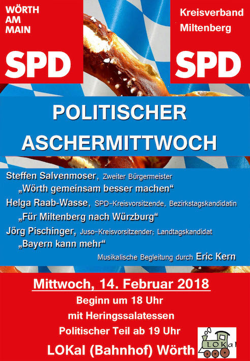 Der politische Aschermittwoch in Wörth.