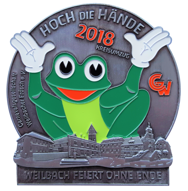 „Hoch die Hände! – Weilbach feiert ohne Ende!“ heißt das diesjährige Motto des Kreisfaschingsumzugs. | Foto: CGW