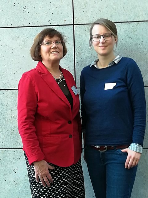Die neugewählten KDFB Regionalvertreter für Obernburg-Miltenberg: Hiltrud Pflegshörl aus Klingenberg-Trennfurt und Stellvertreterin Monika Will aus Stadtprozelten