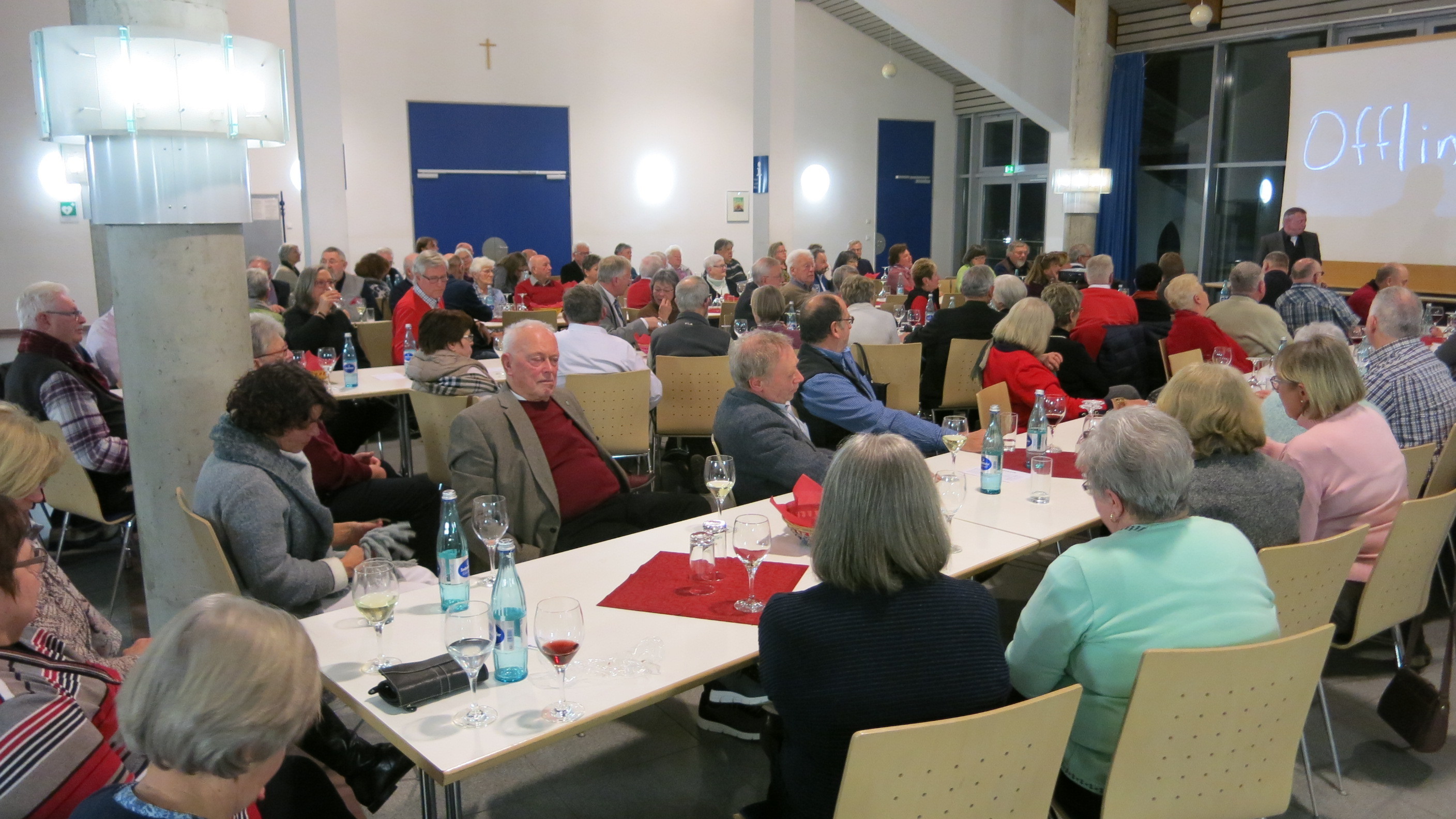 Aufmerksame Zuhörer des Vortrages
