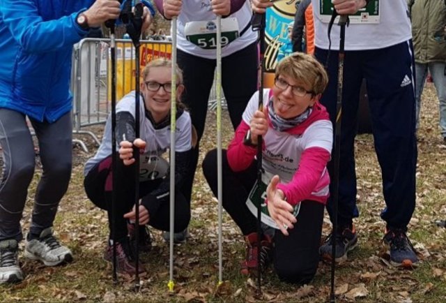 "Wehe wenn sie losgelassen."  ;-) Das News-Verlag-Running-Team am 16. Engelberglauf.