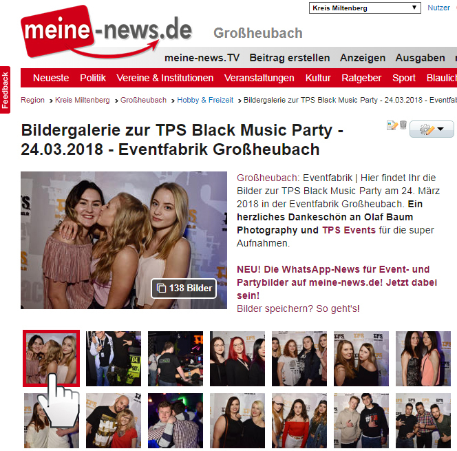 Desktop-Ansicht: Bild auswählen
