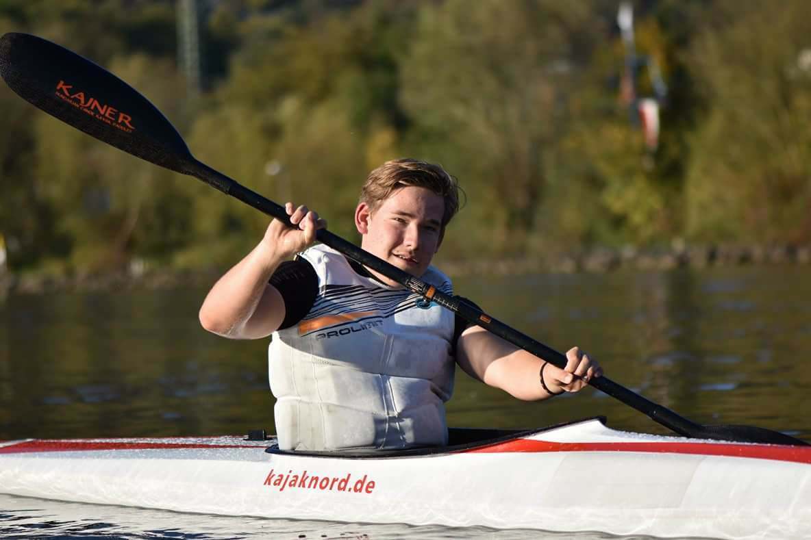 Der 13 Jährige Felix, aus Kleinheubach beim Training