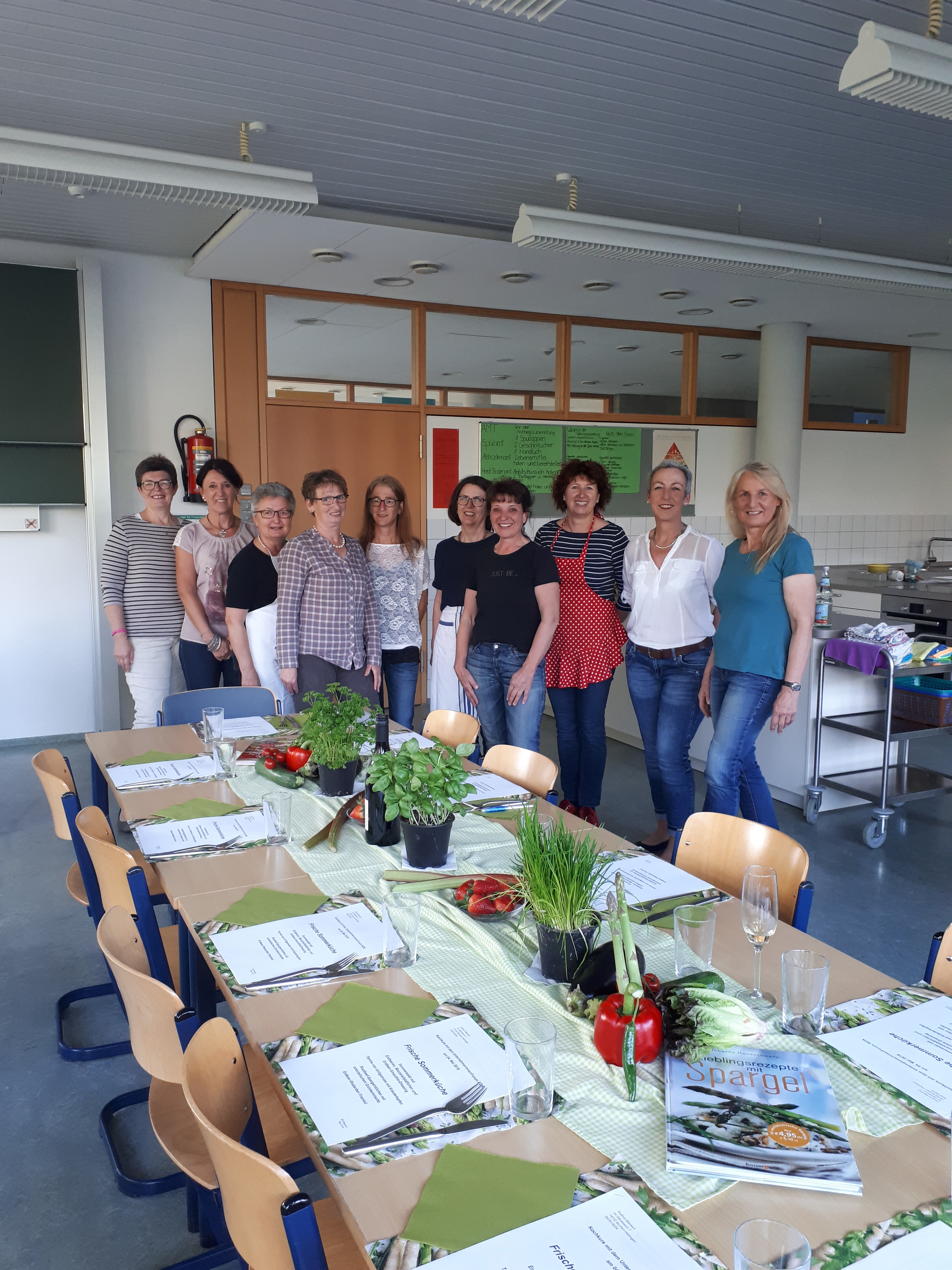 "Frische Sommerküche" im Unternehmerinnen Forum NOK e.V.