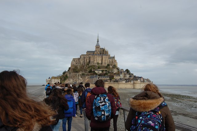 Am Mont Saint-Michel
