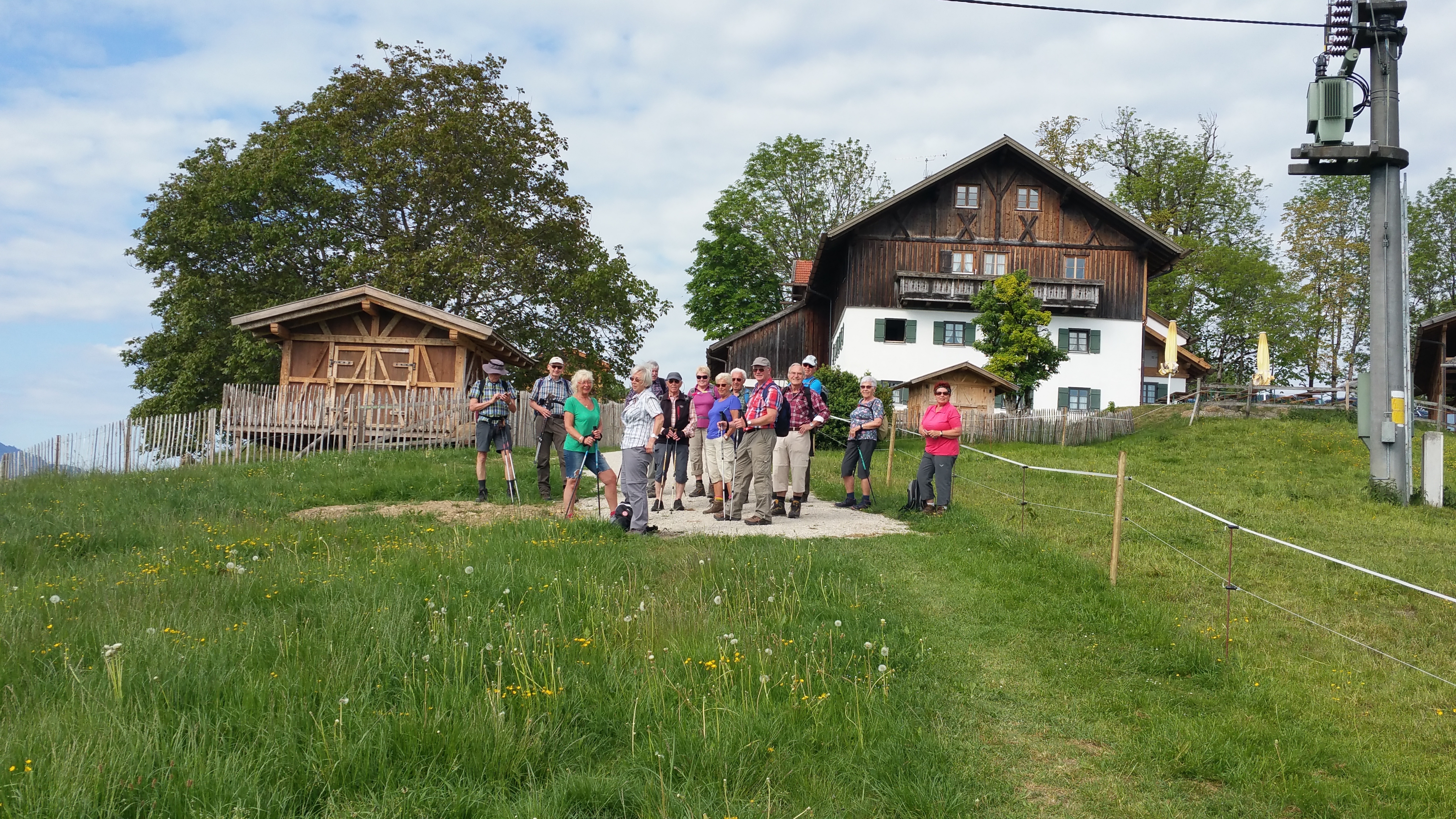 Weitblick in die Ammergauer Berge