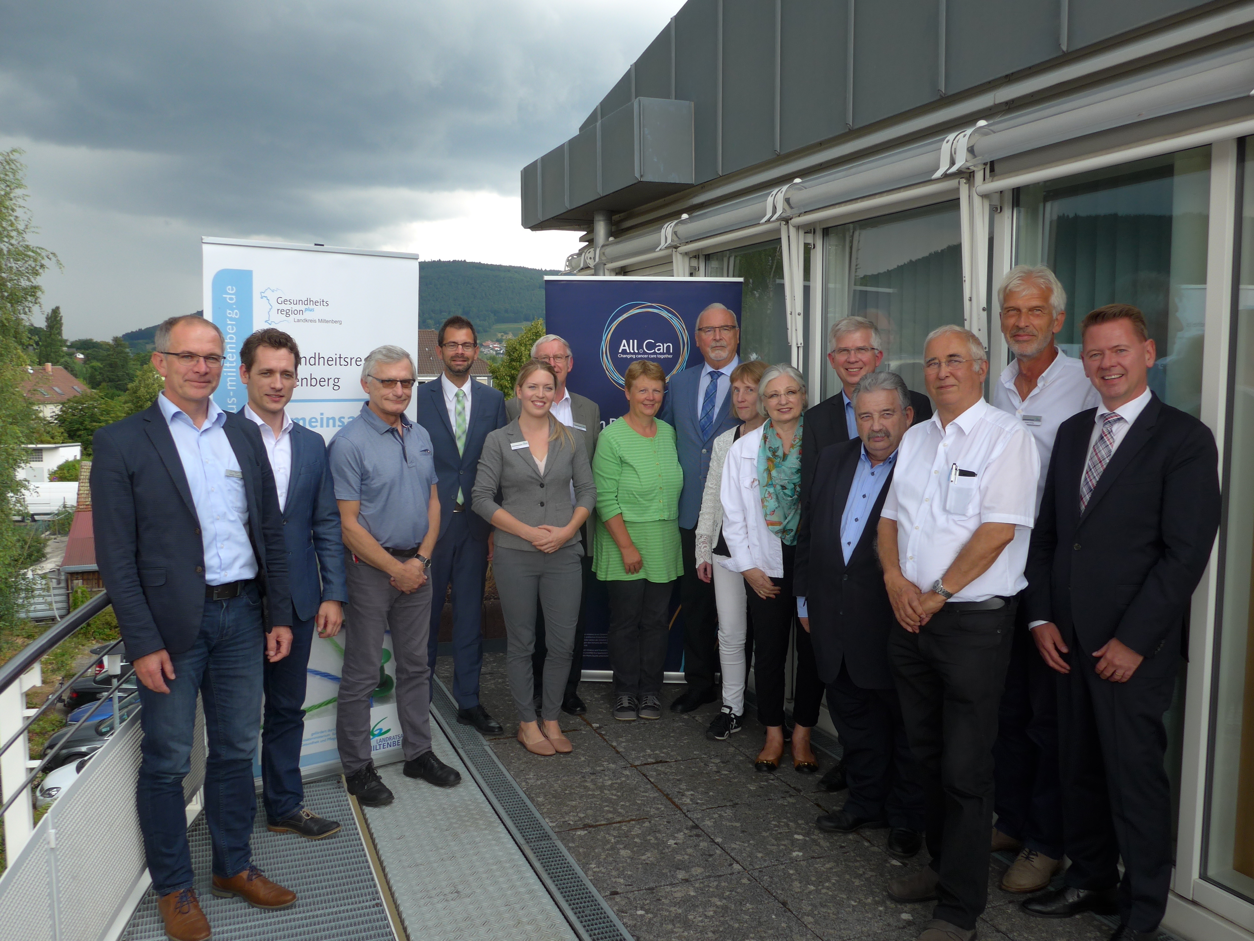Zum regen Austausch trafen sich die Mitglieder der Gesundheitsregion plus Miltenberg mit Vertretern der All.Can-Initiative Deutschland. Diese will bessere Lösungen für eine nachhaltige Versorgung von Krebspatienten definieren.