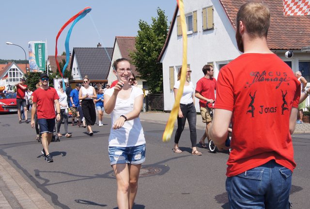 ...und Jonglage-Vorführungen