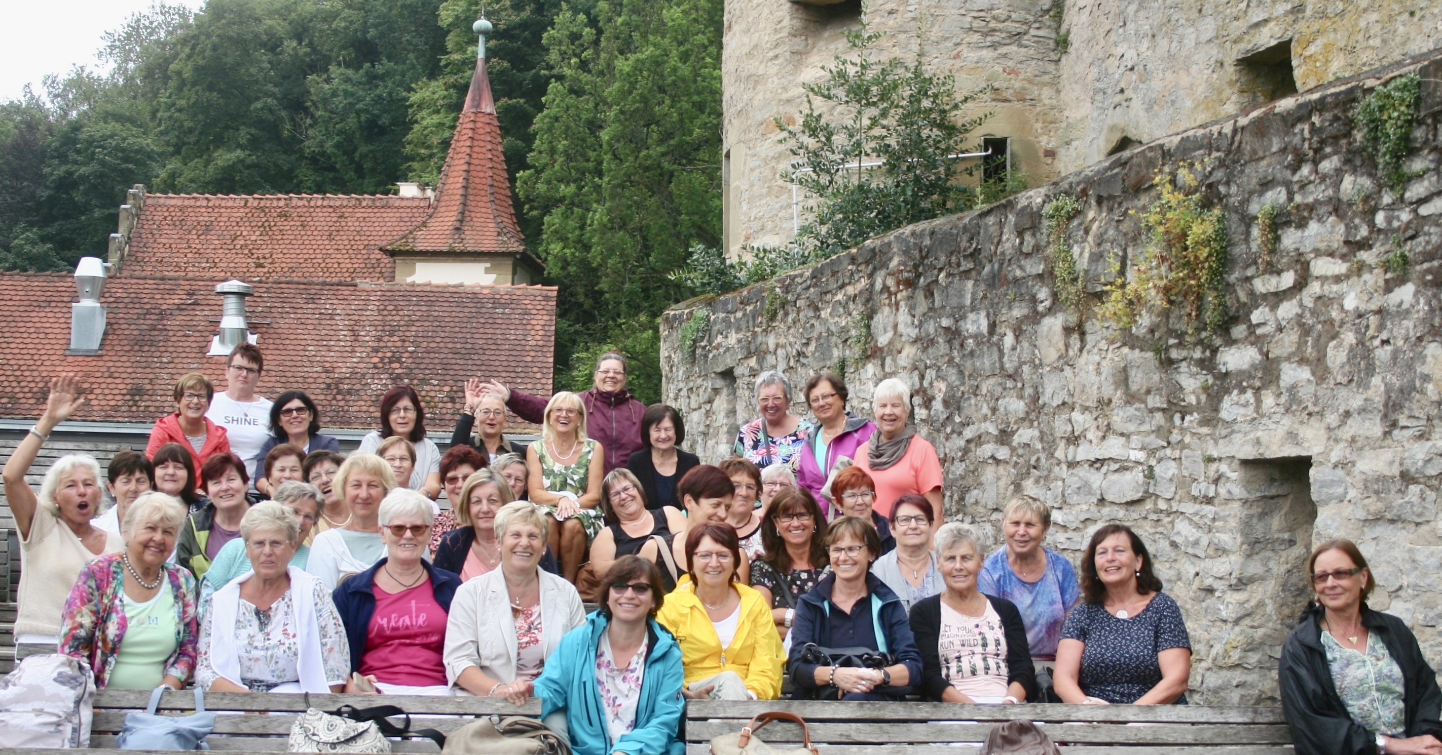 Auf der Burg Guttenberg