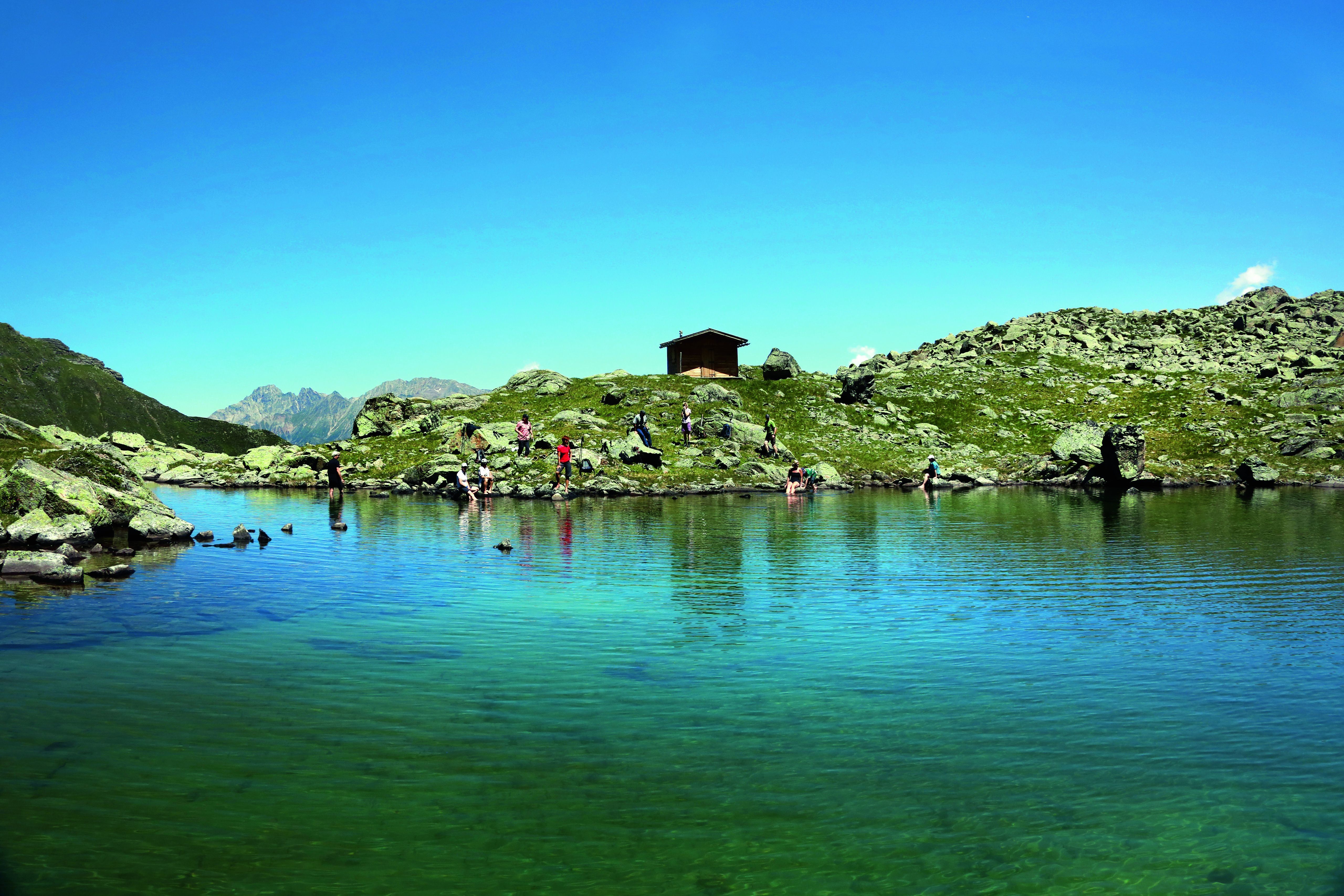 Spitzigsee - Der 4-Seenmarsch-Start ist am 12. August ab sechs Uhr, die Teilnahmegebühr beträgt 10 Euro Foto: Isidor Nösing