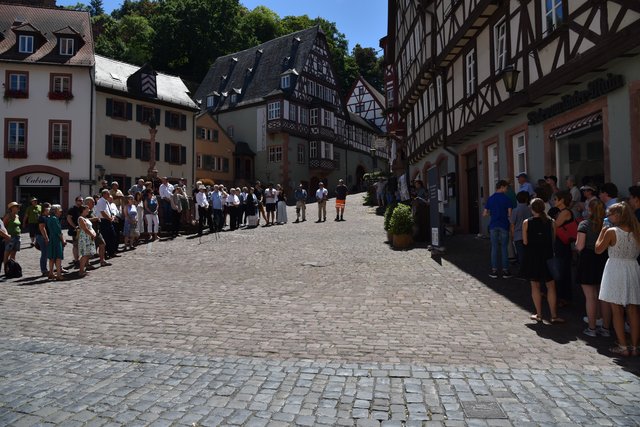 Verlegung Stolpersteine am 3. Juli 2018. | Foto: Georg Bassarab