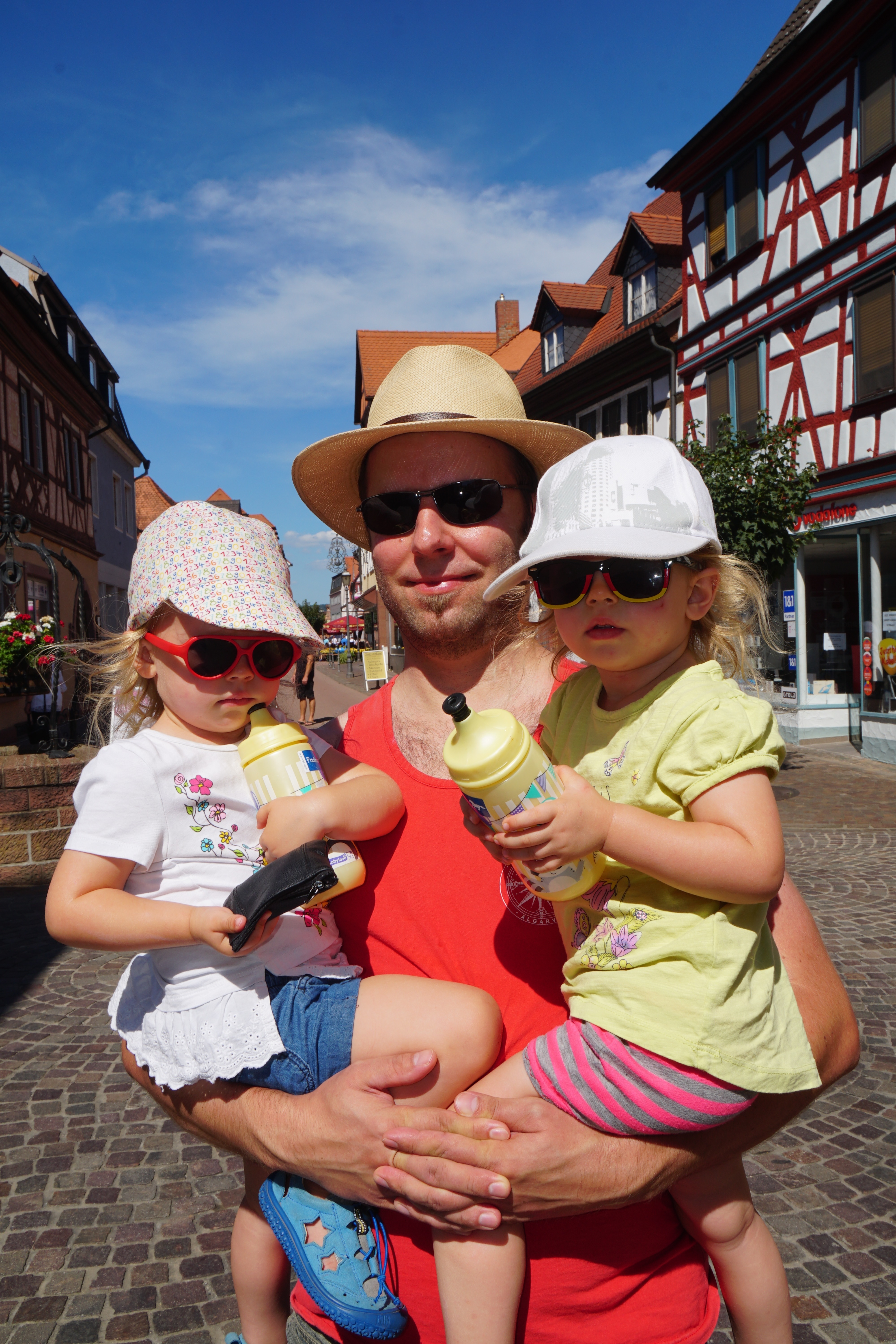 Trio unterwegs in Obernburg