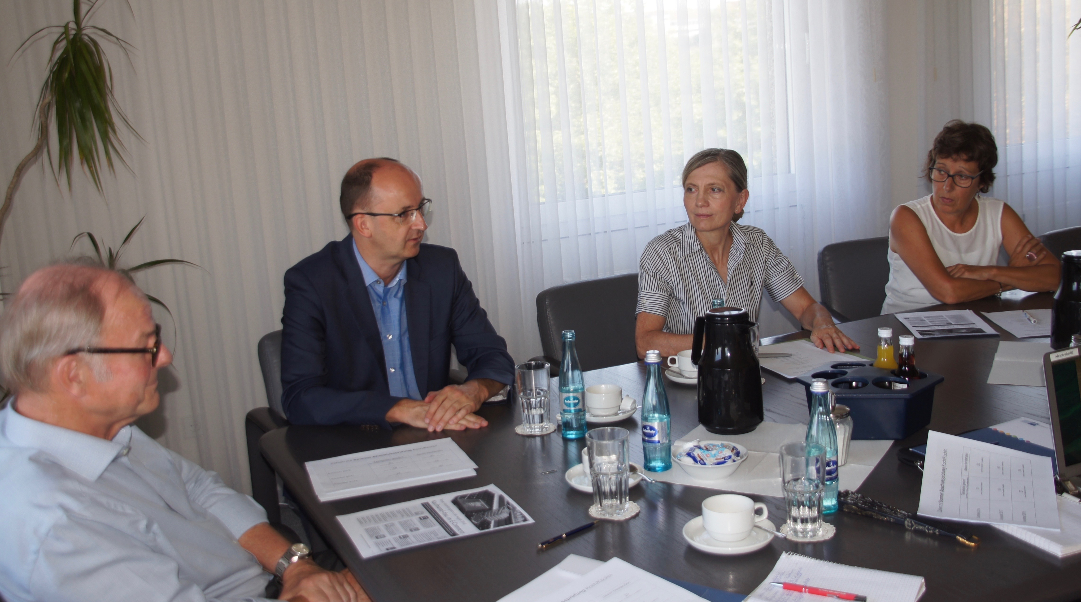 vlnr: Friedbert Eder, Dr. Alexander Freundt, Dr. Maria Bausback, Barbara Hofmann
