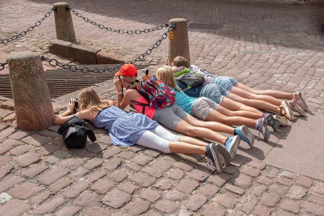 Alle in Position