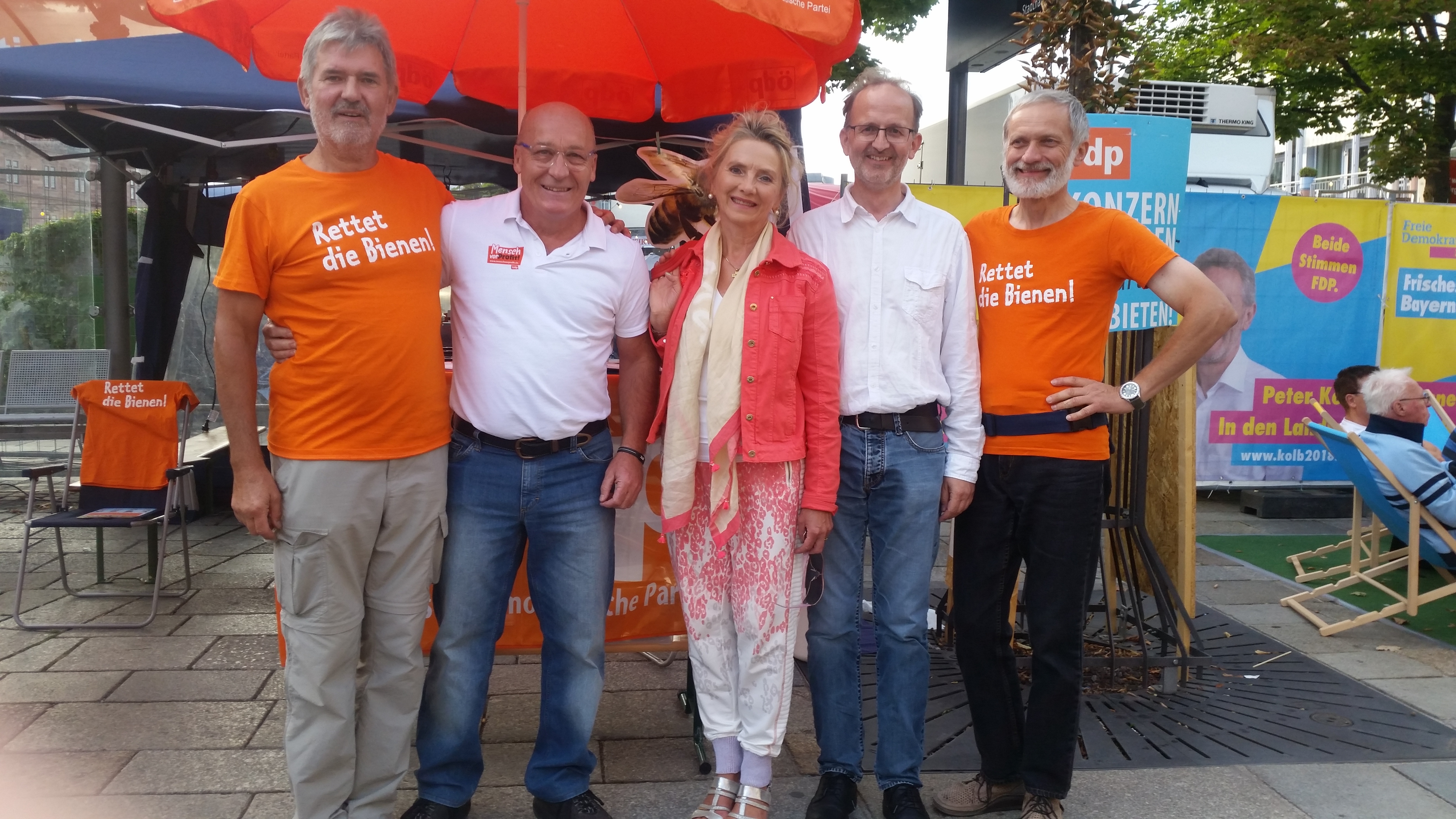 ÖDP, Walther Peeters AB,Wolfgang Winter Miltenberg,Bernhard Schmitt und Rudolf lang AB,alles Land und Bezirkstagskandidaten