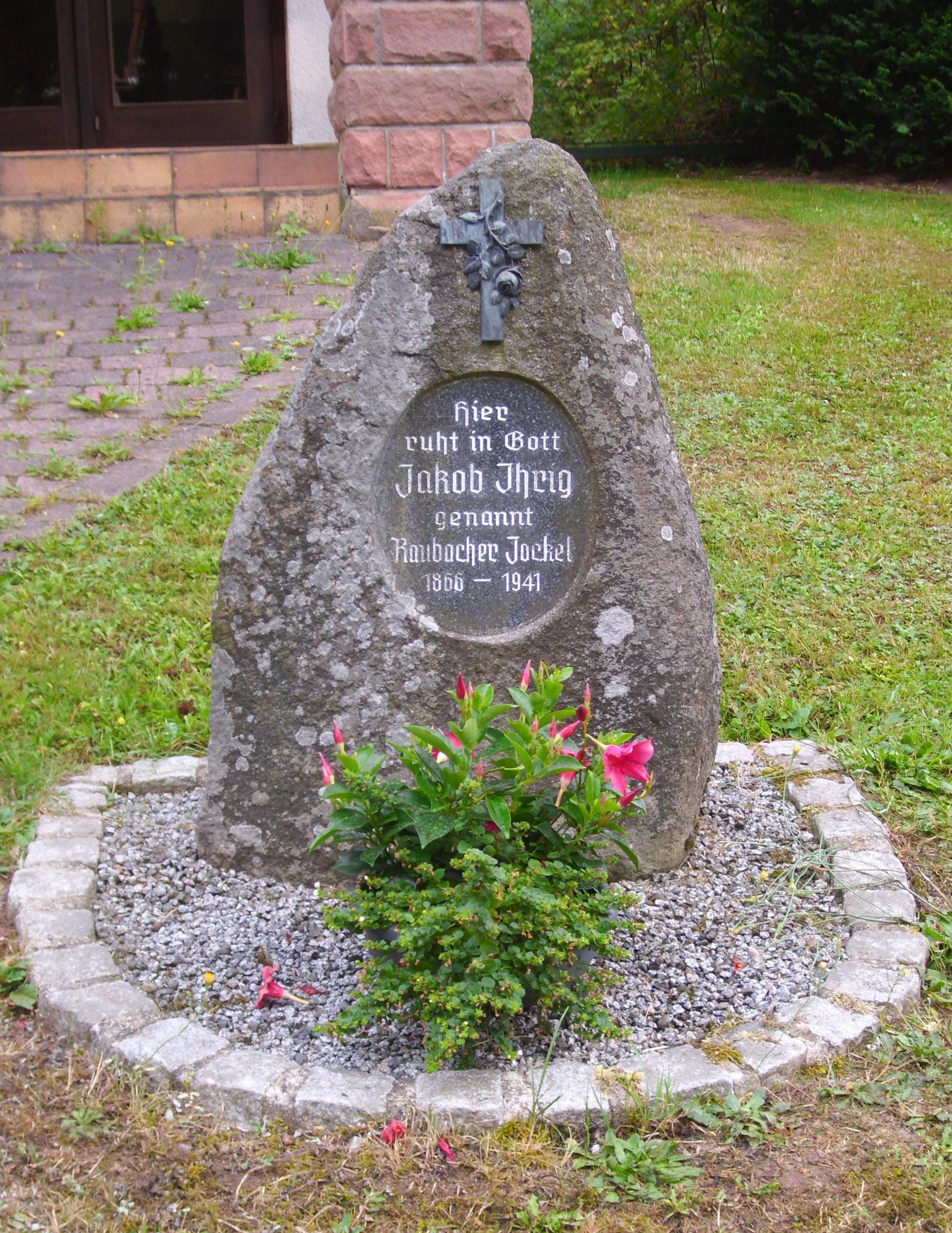 Grabstätte des "Raubacher Jockels"