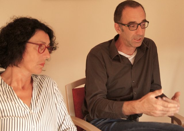 Kreisvorsitzende Helga Raab-Wasser mit Kreisrat Karlheinz Paulus.