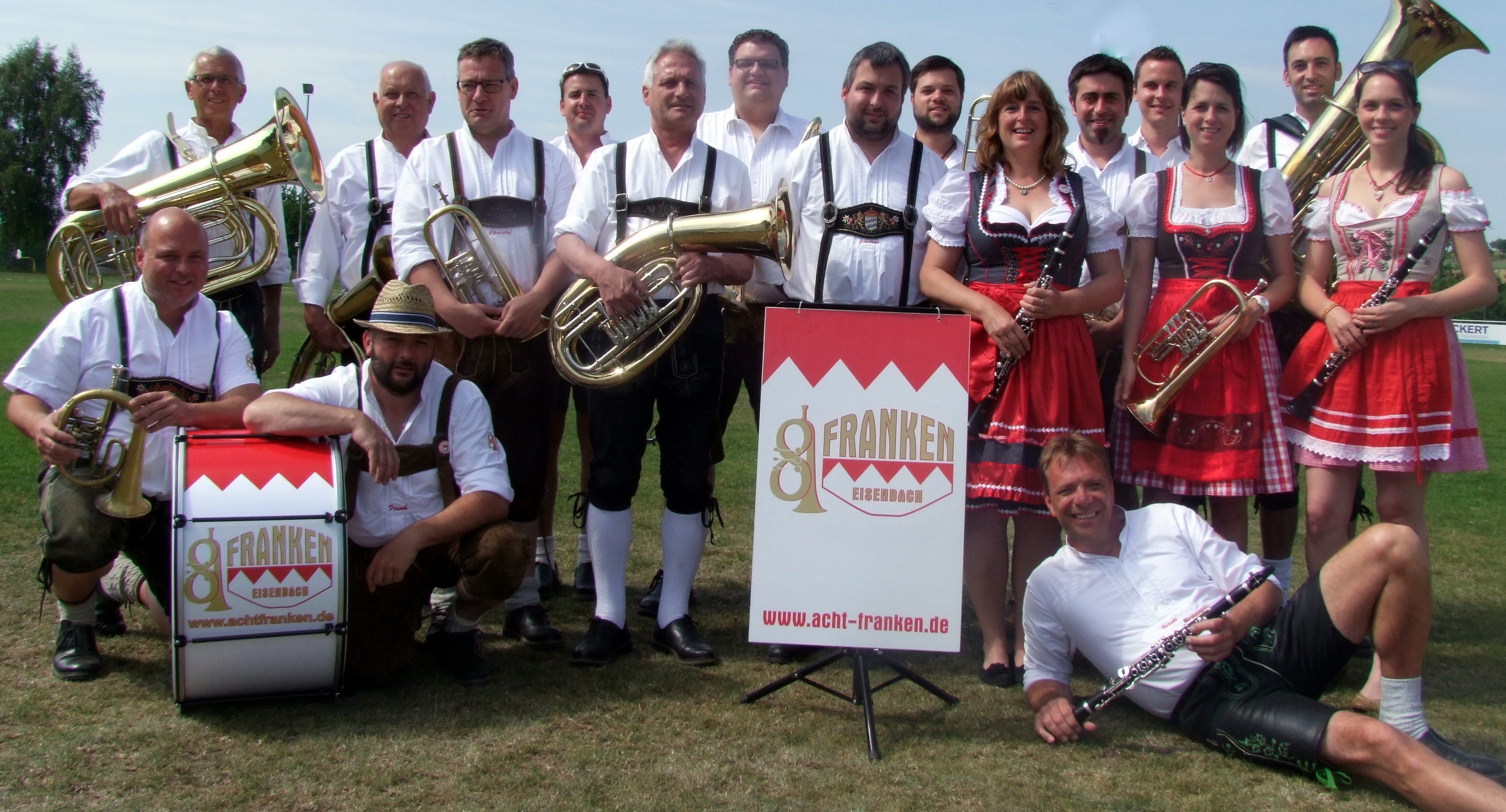 Blasmusikkapelle "8 Franken" aus Eisenbach