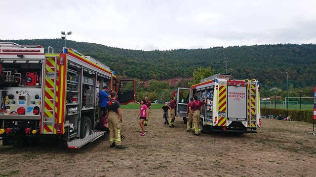Danke an die Feuerwehr!