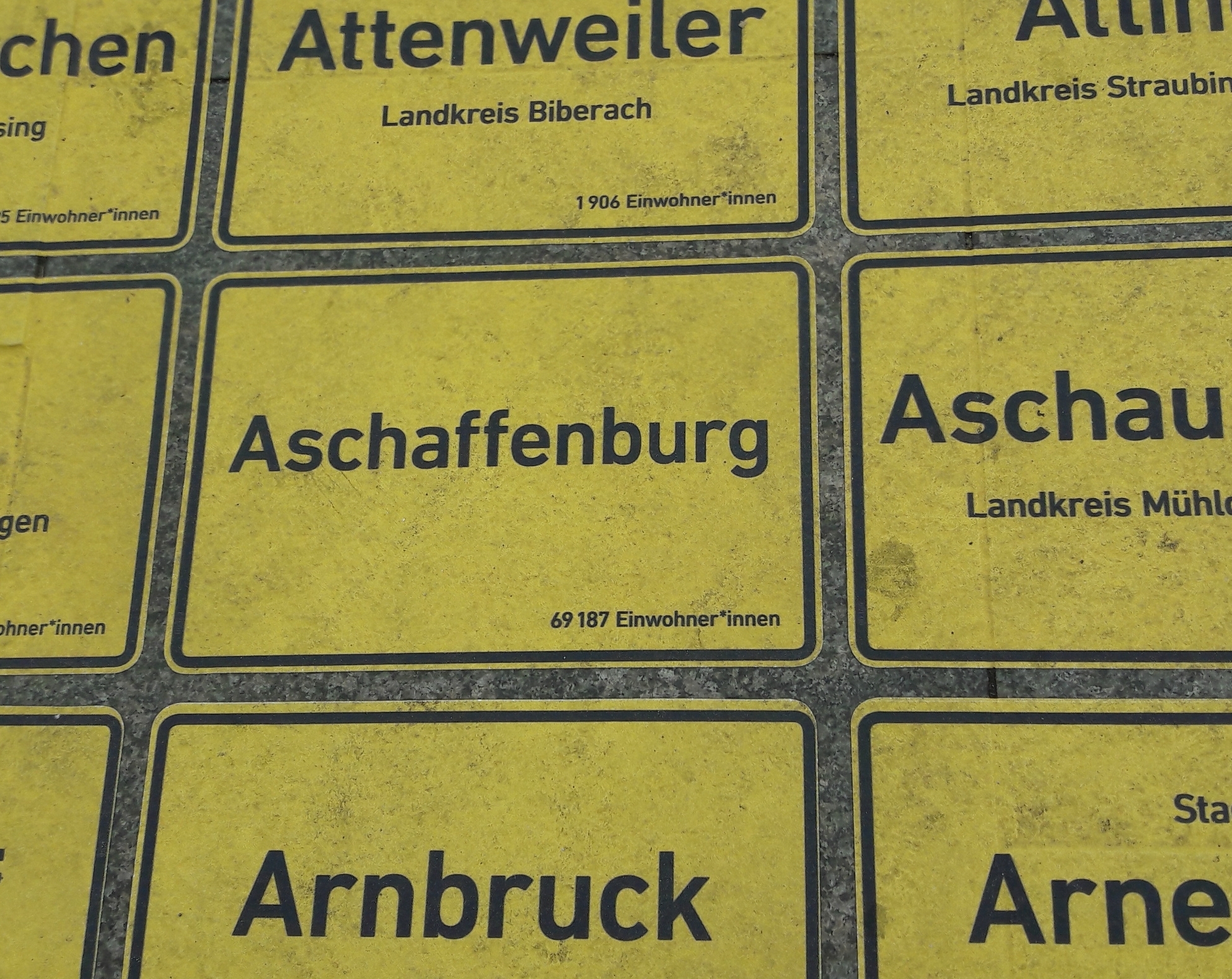 A wie Aschaffenburg