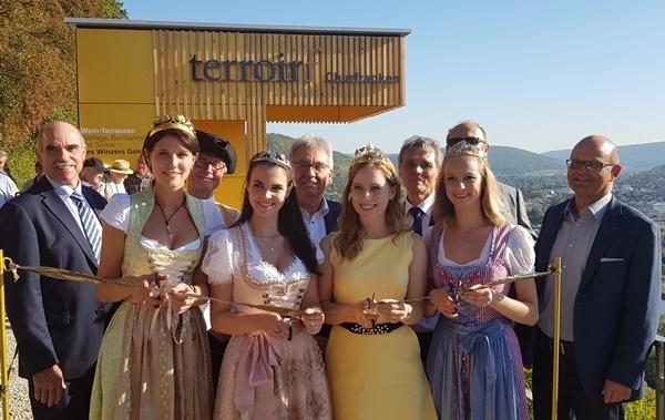 Einweihung des terroir f Pavillons