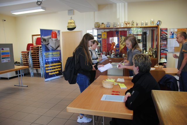 Impressionen von der U18-Wahl am Freitag, 5. Oktober im Feuerwehrhaus in Klingenberg. | Foto: Andrea Kaller-Fichtmüller