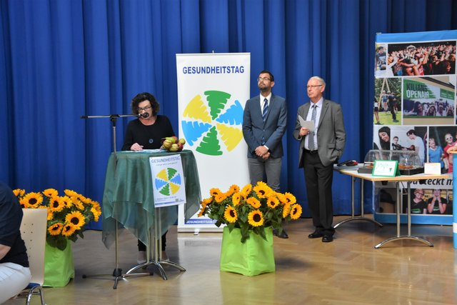 Begrüßung und Grußworte zum Gesundheitstag in Bürgstadt.