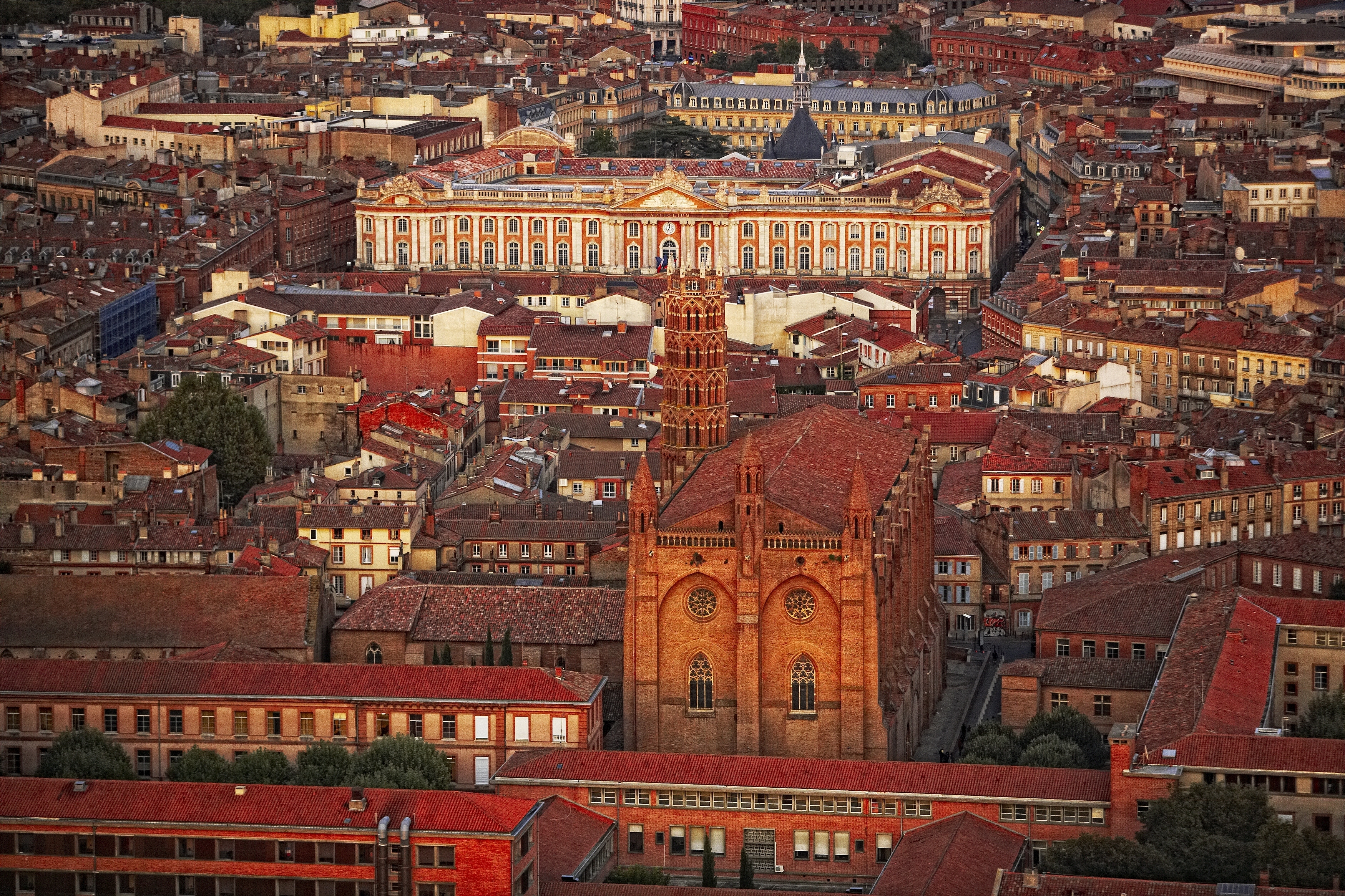 Toulouse - auch als die rosarote Stadt bekannt. Foto: Jourdenuit