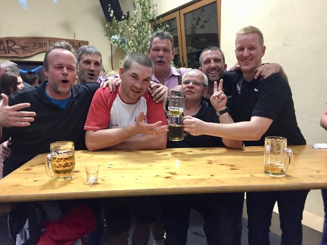 Die siegreiche Mannschaft aus Röllbach